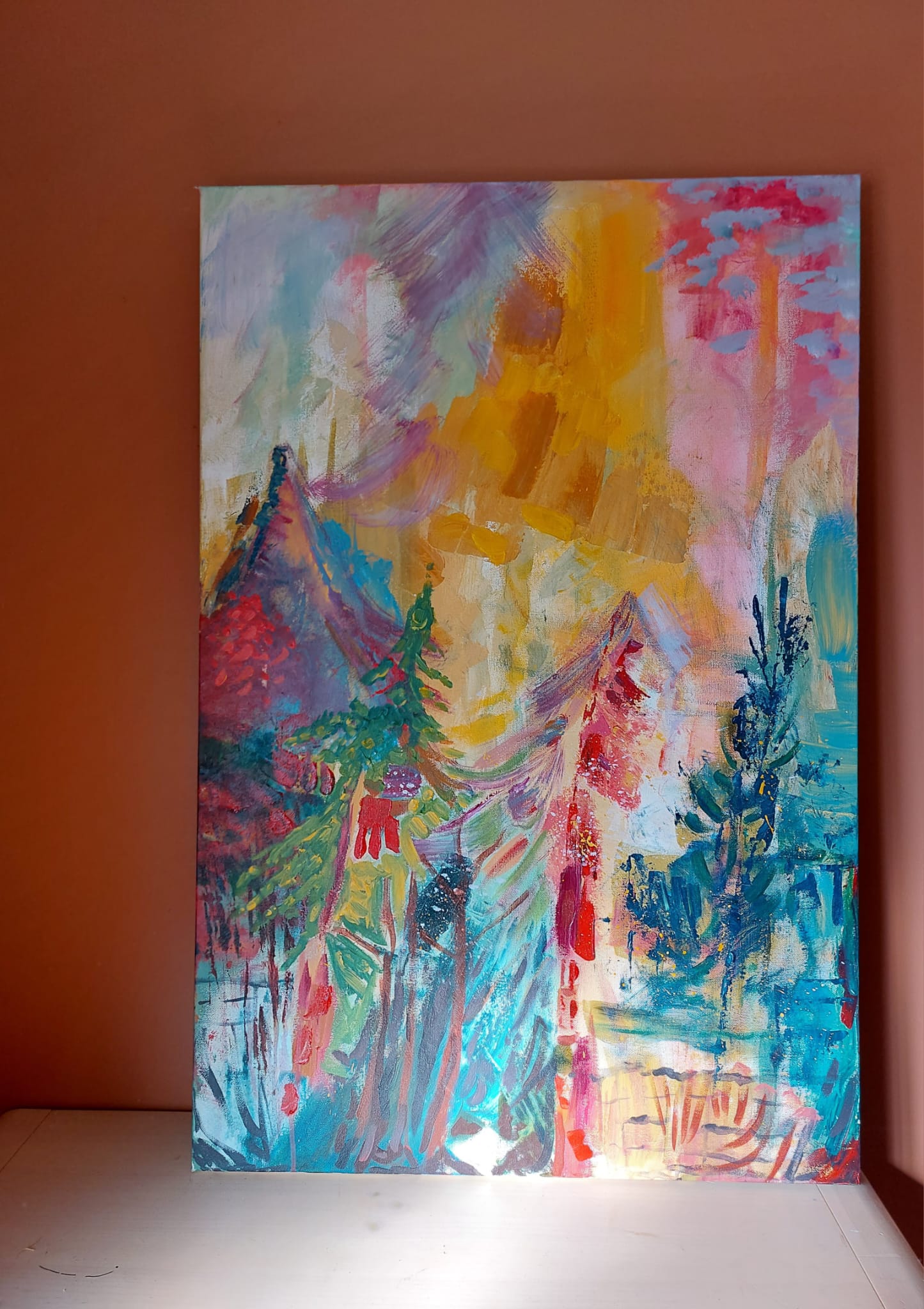 Abstract Painting - 6 Weeks