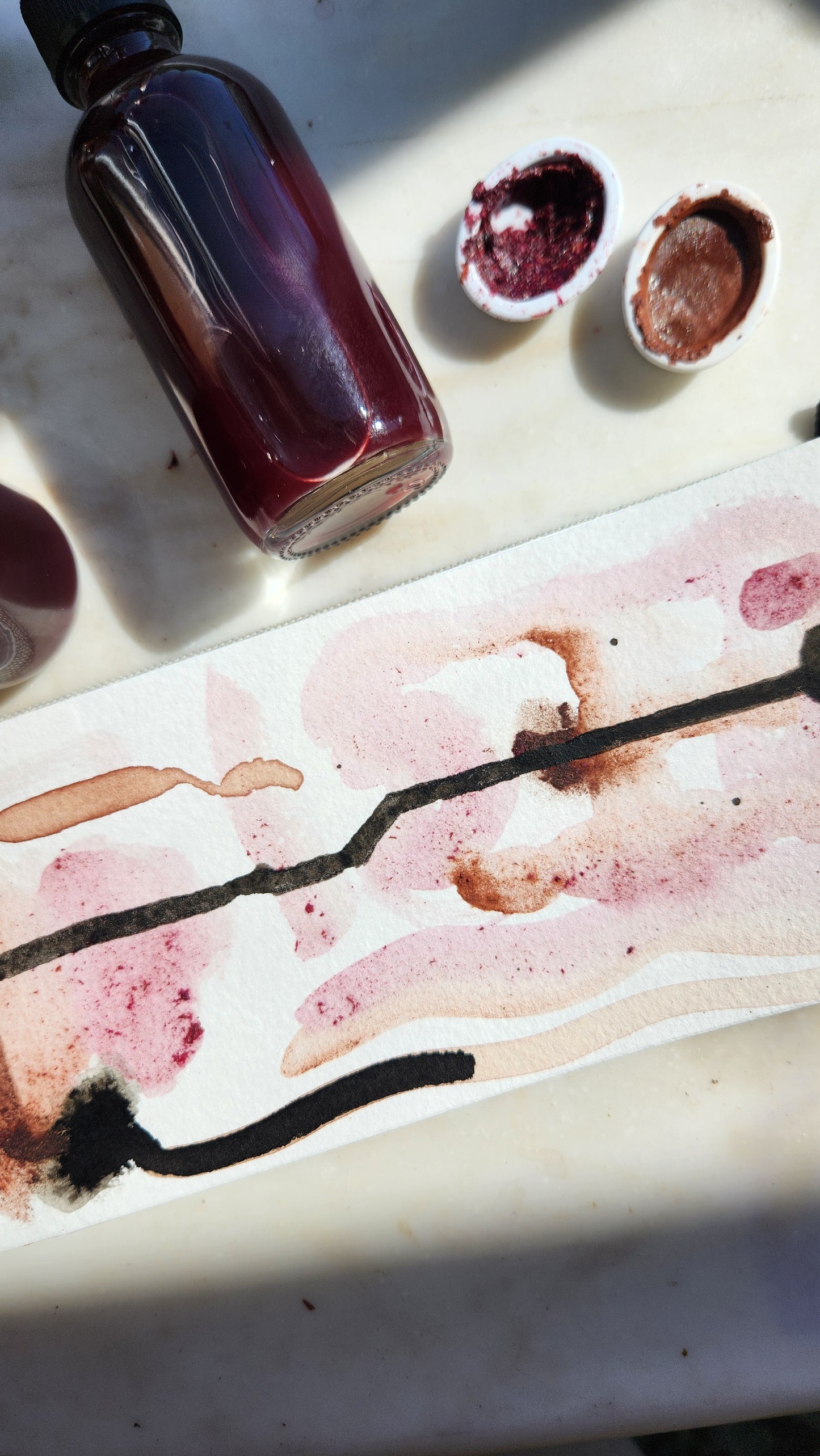 Seasonal Ink Making & Abstract Art Workshop - (Fall 2026)