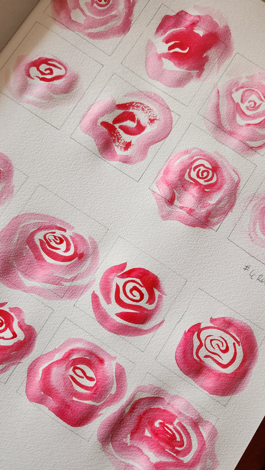 Watercolour and Meditation - 7 Weeks - (Online)