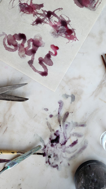 Seasonal Ink Making & Abstract Art Workshop - (Fall 2026)
