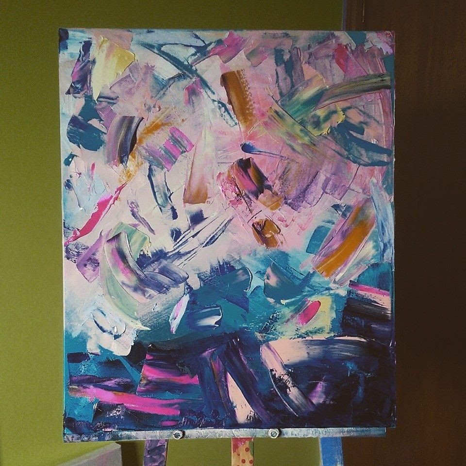 Abstract Painting - 6 Weeks
