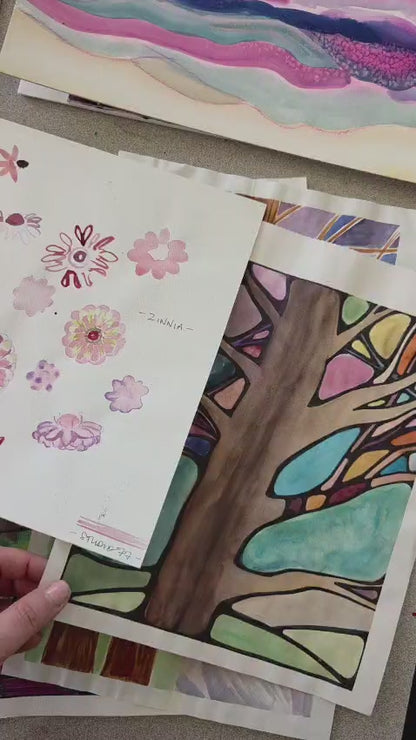Drawing and Painting in Mixed Media - 6 Weeks - Winter 2027 - Dates TBA