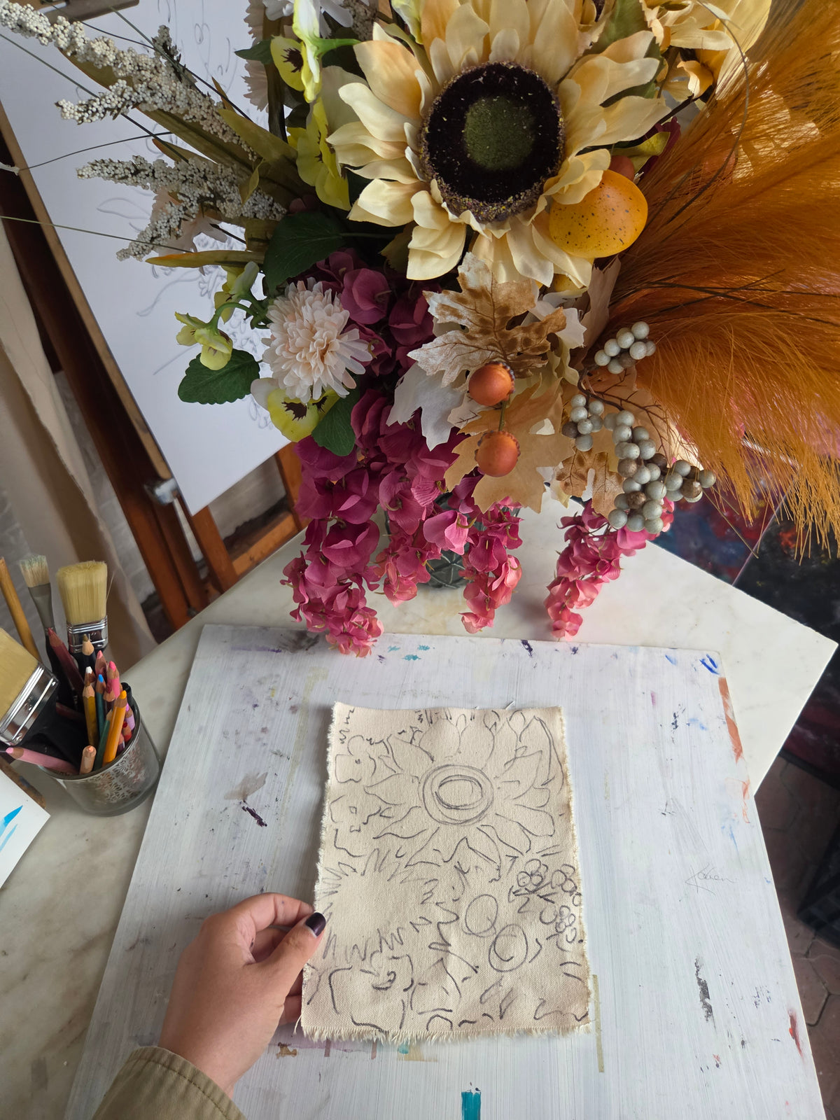Still Flowering: a Mixed Media Workshop (Autumn)